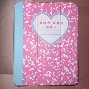 iPad Air 5th Generation Pink Heart Composition Case